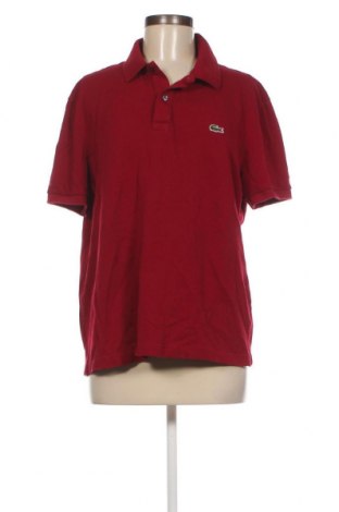 Дамска тениска Lacoste, Размер XL, Цвят Червен, Цена 40,80 лв.