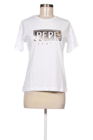 Damen T-Shirt Pepe Jeans, Größe S, Farbe Weiß, Preis 20,93 €