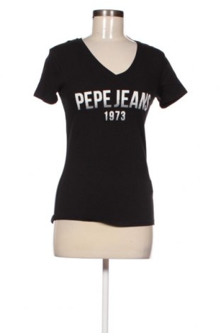 Дамска тениска Pepe Jeans, Размер S, Цвят Черен, Цена 37,70 лв.