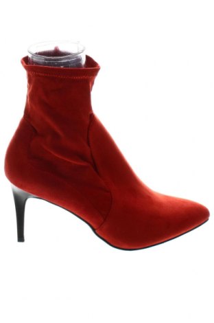 Damen Stiefeletten Camaieu, Größe 40, Farbe Rot, Preis 11,11 €