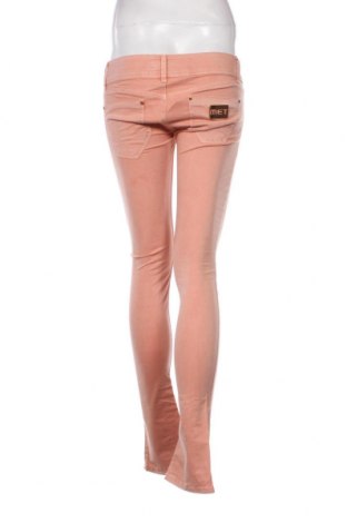 Дамски дънки Met In Jeans, Размер S, Цвят Оранжев, Цена 5,94 лв.