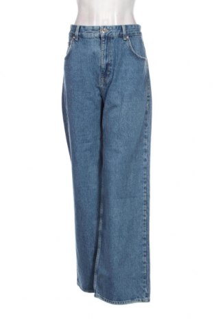 Дамски дънки Pull&Bear, Размер XL, Цвят Син, Цена 46,00 лв.