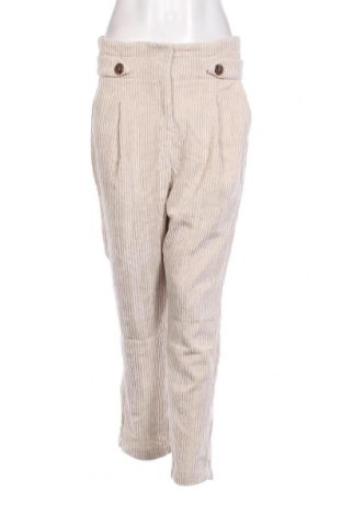 Pantaloni de velvet de femei Etam, Mărime M, Culoare Bej, Preț 25,76 Lei