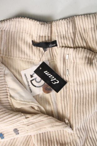 Pantaloni de velvet de femei Etam, Mărime M, Culoare Bej, Preț 22,89 Lei