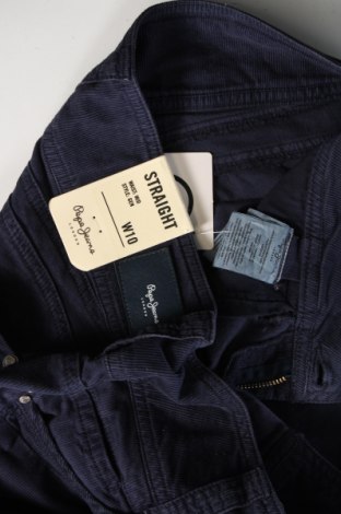 Γυναικείο κοτλέ παντελόνι Pepe Jeans, Μέγεθος M, Χρώμα Μπλέ, Τιμή 75,26 €