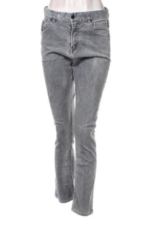 Pantaloni de velvet de femei Quiksilver, Mărime L, Culoare Gri, Preț 66,77 Lei