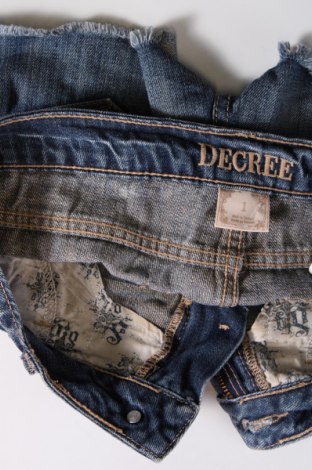 Γυναικείο κοντό παντελόνι Decree, Μέγεθος S, Χρώμα Μπλέ, Τιμή 2,49 €