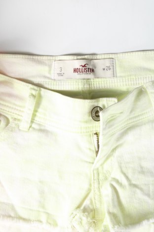 Дамски къс панталон Hollister, Размер M, Цвят Жълт, Цена 8,16 лв.