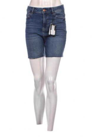 Γυναικείο κοντό παντελόνι Pieces, Μέγεθος M, Χρώμα Μπλέ, Τιμή 4,33 €