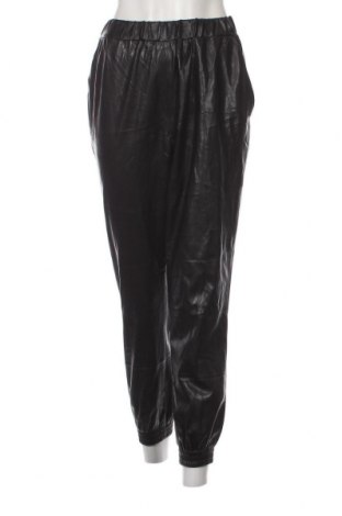 Γυναικείο παντελόνι δερμάτινο French Connection, Μέγεθος M, Χρώμα Μαύρο, Τιμή 21,22 €