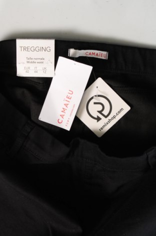 Γυναικείο παντελόνι Camaieu, Μέγεθος M, Χρώμα Μαύρο, Τιμή 5,22 €