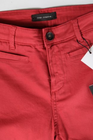 Дамски панталон Cop.copine, Размер XS, Цвят Червен, Цена 146,00 лв.