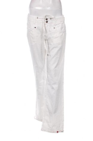Γυναικείο παντελόνι Edc By Esprit, Μέγεθος S, Χρώμα Λευκό, Τιμή 17,94 €