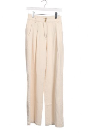 Γυναικείο παντελόνι Edited, Μέγεθος XS, Χρώμα Εκρού, Τιμή 16,59 €