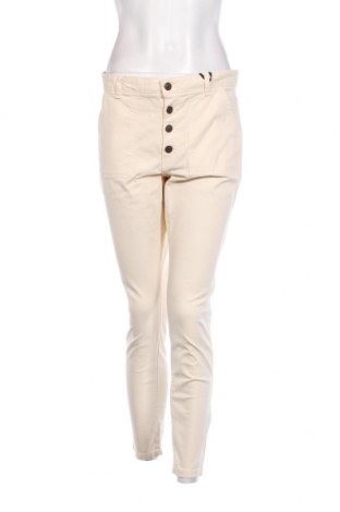 Дамски панталон Naf Naf, Размер M, Цвят Екрю, Цена 47,85 лв.