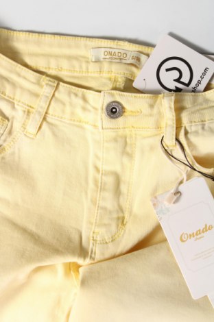 Дамски панталон Onado, Размер S, Цвят Жълт, Цена 9,20 лв.
