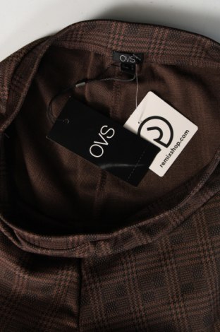 Дамски панталон Oviesse, Размер S, Цвят Кафяв, Цена 14,26 лв.