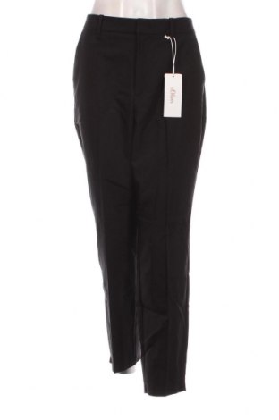 Γυναικείο παντελόνι S.Oliver, Μέγεθος L, Χρώμα Μαύρο, Τιμή 26,91 €