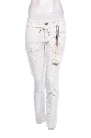 Дамски панталон Tom Tailor, Размер S, Цвят Бял, Цена 87,00 лв.