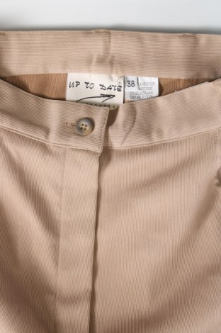 Дамски панталон Up to date, Размер M, Цвят Бежов, Цена 87,00 лв.