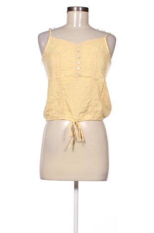 Γυναικείο αμάνικο μπλουζάκι Camaieu, Μέγεθος XS, Χρώμα Κίτρινο, Τιμή 3,25 €