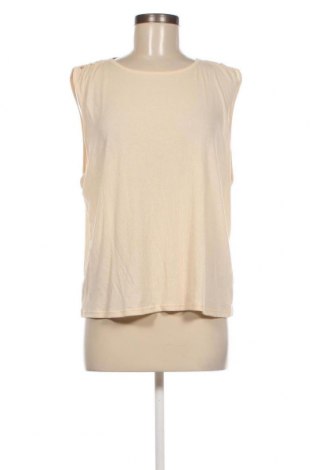 Γυναικείο αμάνικο μπλουζάκι Etam, Μέγεθος XL, Χρώμα Εκρού, Τιμή 3,59 €