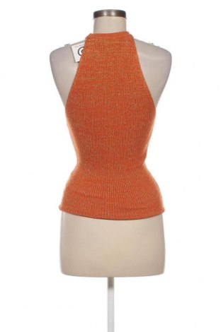 Γυναικείο αμάνικο μπλουζάκι Etam, Μέγεθος XS, Χρώμα Πορτοκαλί, Τιμή 4,19 €