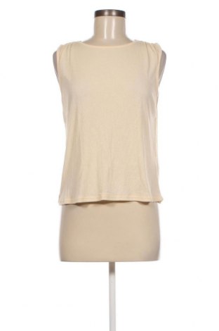 Γυναικείο αμάνικο μπλουζάκι Etam, Μέγεθος S, Χρώμα Εκρού, Τιμή 4,04 €