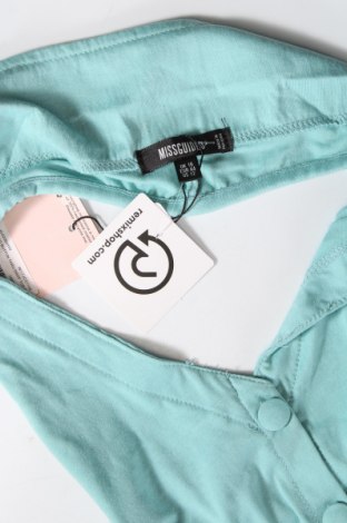 Γυναικείο αμάνικο μπλουζάκι Missguided, Μέγεθος XL, Χρώμα Μπλέ, Τιμή 5,19 €
