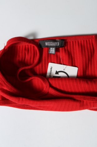 Γυναικείο αμάνικο μπλουζάκι Missguided, Μέγεθος L, Χρώμα Κόκκινο, Τιμή 3,25 €