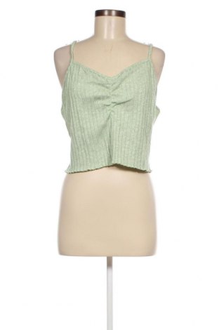 Γυναικείο αμάνικο μπλουζάκι Monki, Μέγεθος XL, Χρώμα Πράσινο, Τιμή 3,23 €