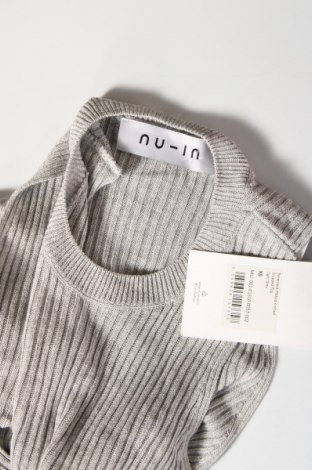 Γυναικείο αμάνικο μπλουζάκι NU-IN, Μέγεθος XS, Χρώμα Γκρί, Τιμή 14,95 €