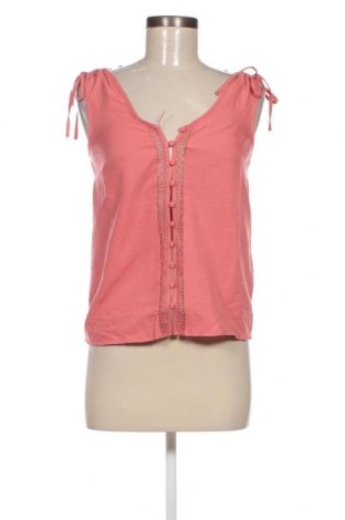 Γυναικείο αμάνικο μπλουζάκι Naf Naf, Μέγεθος XXS, Χρώμα Ρόζ , Τιμή 3,89 €