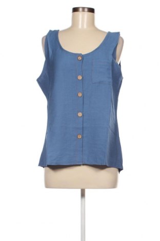 Γυναικείο αμάνικο μπλουζάκι New Laviva, Μέγεθος M, Χρώμα Μπλέ, Τιμή 14,95 €