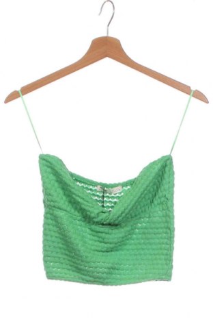 Γυναικείο αμάνικο μπλουζάκι Pull&Bear, Μέγεθος S, Χρώμα Πράσινο, Τιμή 3,68 €