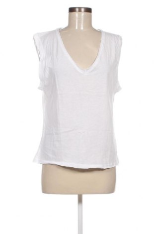 Γυναικείο αμάνικο μπλουζάκι Pull&Bear, Μέγεθος S, Χρώμα Λευκό, Τιμή 3,90 €