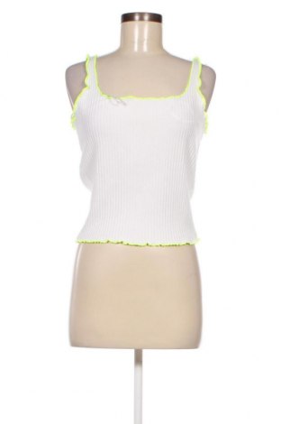 Γυναικείο αμάνικο μπλουζάκι Pull&Bear, Μέγεθος XL, Χρώμα Λευκό, Τιμή 5,30 €