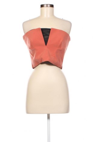 Γυναικείο αμάνικο μπλουζάκι Topshop, Μέγεθος M, Χρώμα Πορτοκαλί, Τιμή 4,49 €