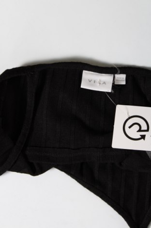 Γυναικείο αμάνικο μπλουζάκι VILA, Μέγεθος L, Χρώμα Μαύρο, Τιμή 3,06 €
