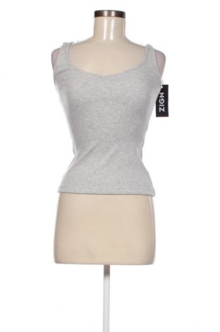 Γυναικείο αμάνικο μπλουζάκι Zign, Μέγεθος XS, Χρώμα Γκρί, Τιμή 8,22 €