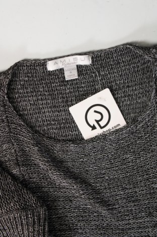 Γυναικείο πουλόβερ Amisu, Μέγεθος S, Χρώμα Γκρί, Τιμή 1,97 €