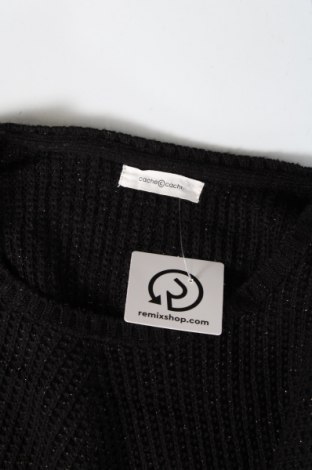 Дамски пуловер Cache Cache, Размер M, Цвят Черен, Цена 4,93 лв.