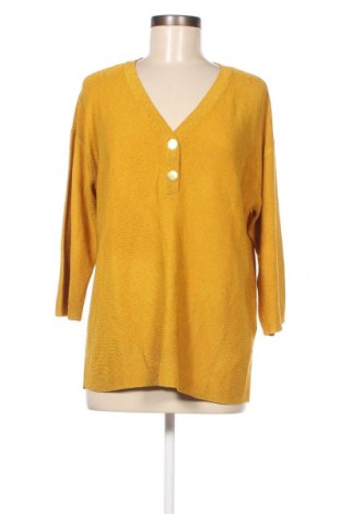Γυναικείο πουλόβερ Cortefiel, Μέγεθος XL, Χρώμα Χρυσαφί, Τιμή 29,15 €