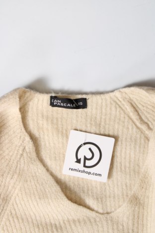 Γυναικείο πουλόβερ Jean Pascale, Μέγεθος XS, Χρώμα  Μπέζ, Τιμή 2,15 €