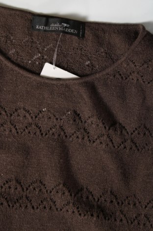 Γυναικείο πουλόβερ Kathleen Madden, Μέγεθος M, Χρώμα Καφέ, Τιμή 1,74 €