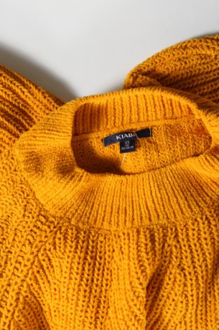 Дамски пуловер Kiabi, Размер XS, Цвят Жълт, Цена 4,35 лв.