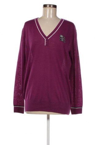 Дамски пуловер Lacoste, Размер XL, Цвят Лилав, Цена 51,00 лв.