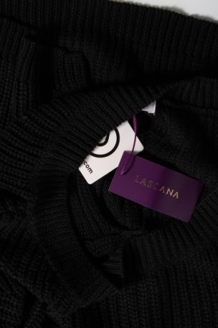Дамски пуловер Lascana, Размер S, Цвят Черен, Цена 9,20 лв.