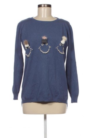 Γυναικείο πουλόβερ Liu Jo, Μέγεθος S, Χρώμα Μπλέ, Τιμή 83,71 €