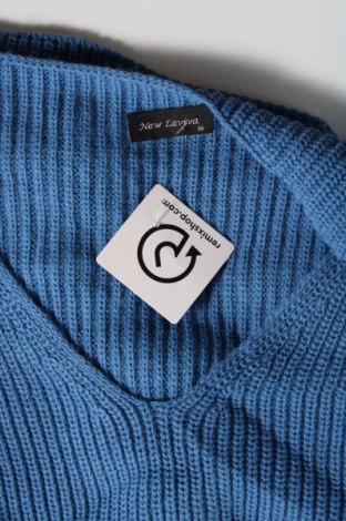 Дамски пуловер New Laviva, Размер S, Цвят Син, Цена 8,70 лв.